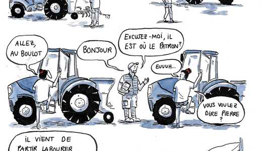 “Il est où le patron? Chroniques de paysannes” – présentation de la BD