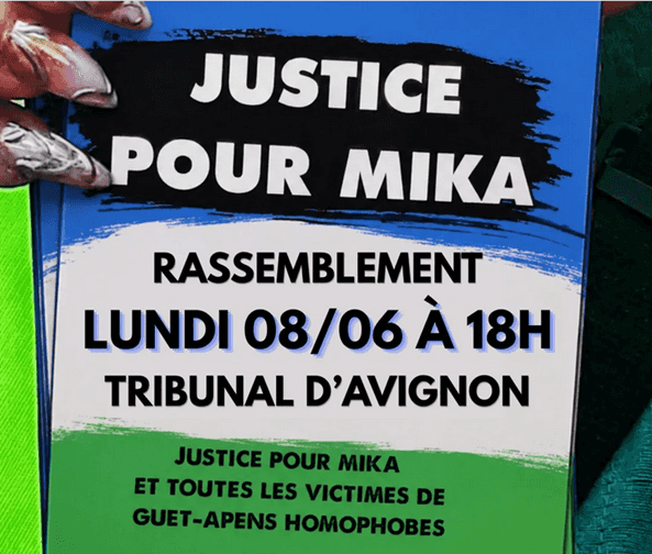 Reportage au rassemblement Justice pour Mika