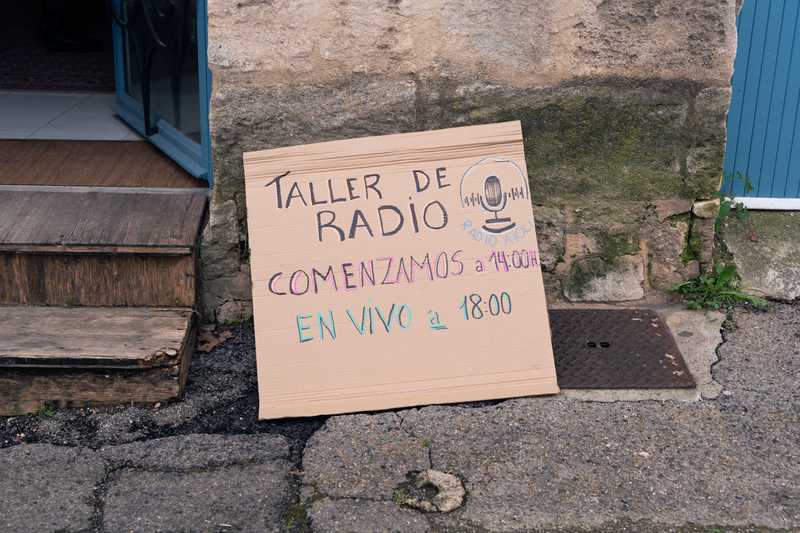 La voz del emigrante #6 Taller de radio a la perm